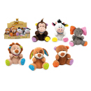 Plüsch Tiersortimen, 14 cm, 6-fach sortiert, einzeln