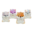 Pl&uuml;sch Hamster mit Sternchen, 18cm, 4-fach sortiert,...