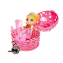 Puppen Kronenbox mit Puppe, 3-fach sortiert, 9er Display