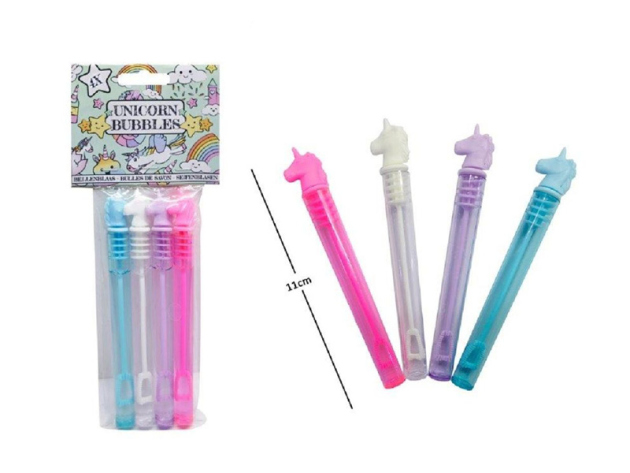 Seifenblasen, Unicorn, 4-er Blister