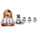 Quetschfigur POP-OUT-BAT "Totenkopf" 16er Display