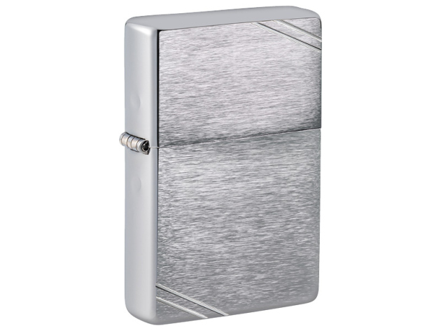 Zippo Feuerzeug - Vintage Chrome Brushed
