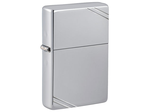 Zippo Feuerzeug - Vintage poliert chrom