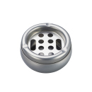 Ashtray metal ribbed Ø 9,5cm