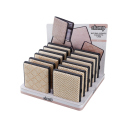 Zigarettenetui "Weaves" für 20 Zig., mit Gummiband, 4-fach sortiert, 12er Display