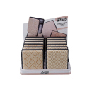 Zigarettenetui "Weaves" für 20 Zig., mit Gummiband, 4-fach sortiert, 12er Display