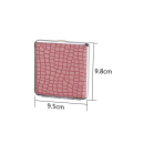 Zigarettenetui "Croc" für 20 Zig., mit Gummiband, 4-fach sortiert, 12er Display