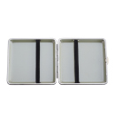 Zigarettenetui "Croc" für 20 Zig., mit Gummiband, 4-fach sortiert, 12er Display