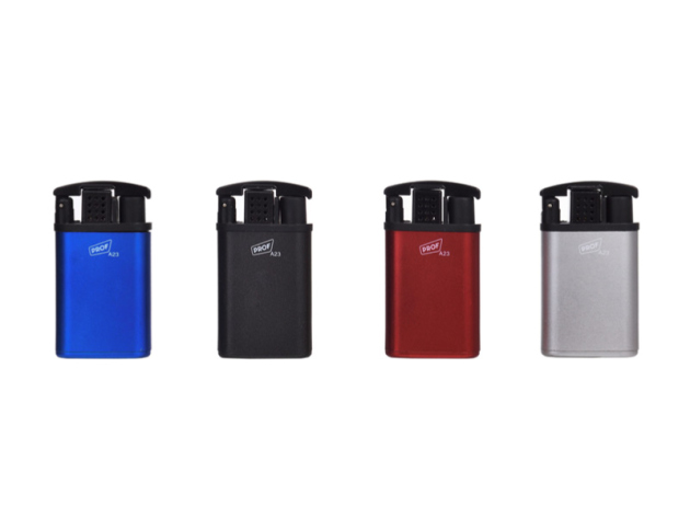 Sturmfeuerzeuge Jetflame "Colors", Blaue Flamme, 4-fach sortiert, 20er Display