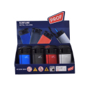 Sturmfeuerzeuge Jetflame "Colors", Blaue Flamme, 4-fach sortiert, 20er Display