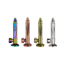 Handpfeife "Skelett", metall, Länge 9,5 cm, 4-fach sortiert, 12er Display