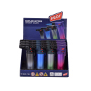 Sturmfeuerzeuge "Gradient" Blaue Flamme, 4-fach sortiert, 12er Display