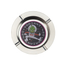 Aschenbecher "Variant 420" aus Metall, Ø 14 cm, 4-fach sortiert, 16er Display