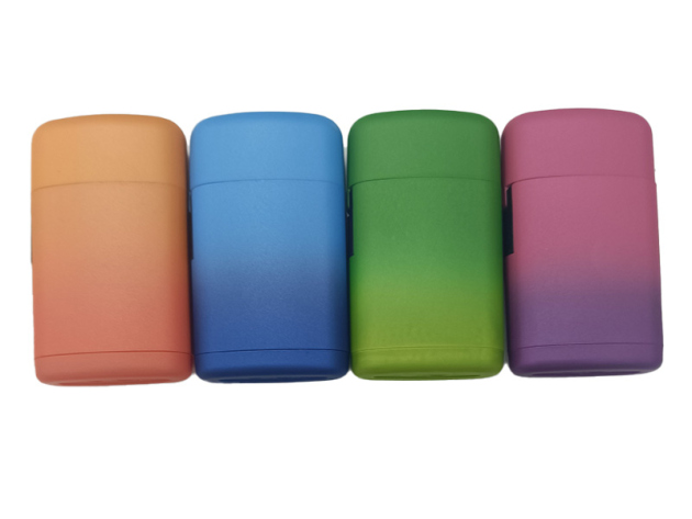 Sturmfeuerzeuge "Gradient" Jetflame Blaue Flamme, 4-fach sortiert, 20er Display