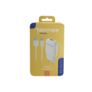 Tekmee Schnelllade-Set, USB auf Type-C (USB Netzstecker...