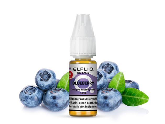 Elfbar Elfliq - Blueberry (Blaubeere) - Liquid - 20 mg/ml - 10 ml