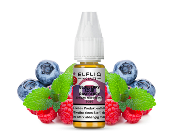 ELFBAR Elfliq - Blueberry Sour Raspberry  (Blaubeere, saure Himbeere) - Liquid - 20 mg/ml - 10 ml