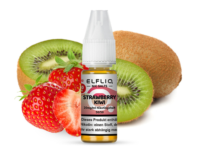ELFBAR Elfliq - Strawberry Kiwi (Erdbeer, Kiwi) - Liquid - 20 mg/ml - 10 ml
