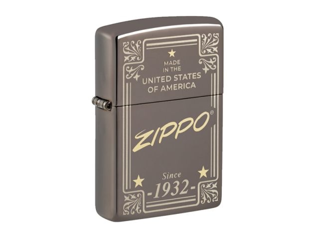 Zippo Lighter - Since 1932, Black Ice®