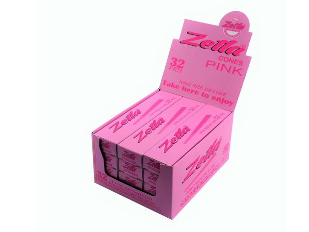 Zetla Pre Rolled Cones KING SIZE 12x32er Display