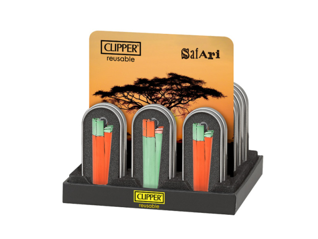 Clipper Metal GOLD, 12p Display