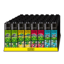 Clipper Large NEON LEAVES#2, 48 Display