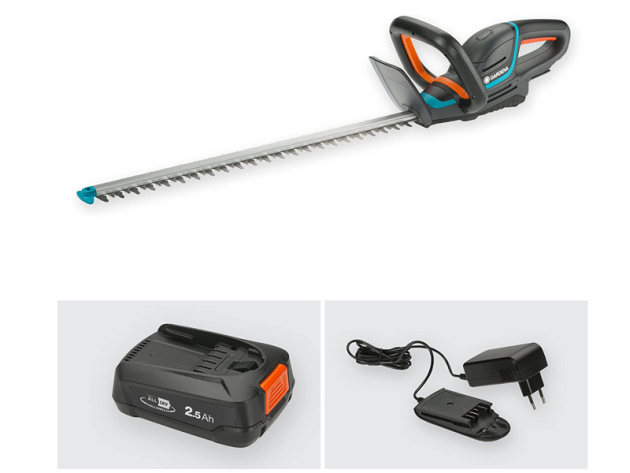 Gardena Akku-Heckenscherer ComfortCut 60 18V P4A - Ready to use, UVP: 194,99 Euro