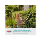 Gardena Akku-Heckenscherer ComfortCut 60 18V P4A - Ready to use, UVP: 194,99 Euro