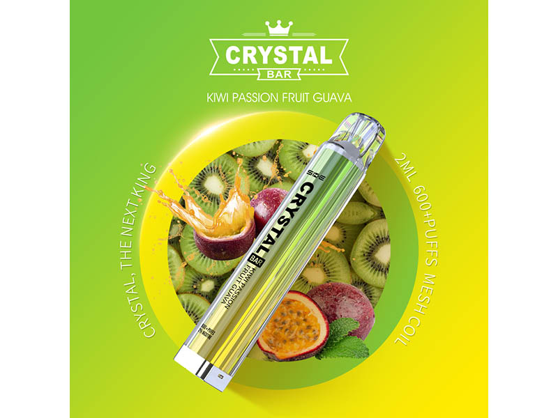 Crystal Bar Kiwi Passion Fruit Guava (Kiwi, Passionsfrucht, Guave)