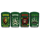 Sturmfeuerzeug "Cannabis King 2"  Rubber Jetflame 20er Display