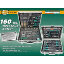 BRÜDER MANNESMANN Werkzeugsatz 160-teilig im Alukoffer, UVP: 399,90 Euro