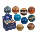Springball "Planeten". ca.  6cm, 9-fach...