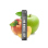 Crown Bar by AL Fakher x Lost Mary - Peach Green Apple (Pfirsich Grüner Apfel) - E-Shisha - 20mg - 600 Züge