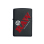 Zippo Feuerzeug - RAW - Black with Logo