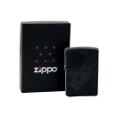 Zippo Feuerzeug - RAW - Black with black Logo