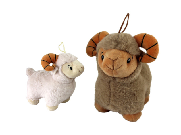 Plüsch Schaf, 18cm, 2-fach sortiert, einzeln