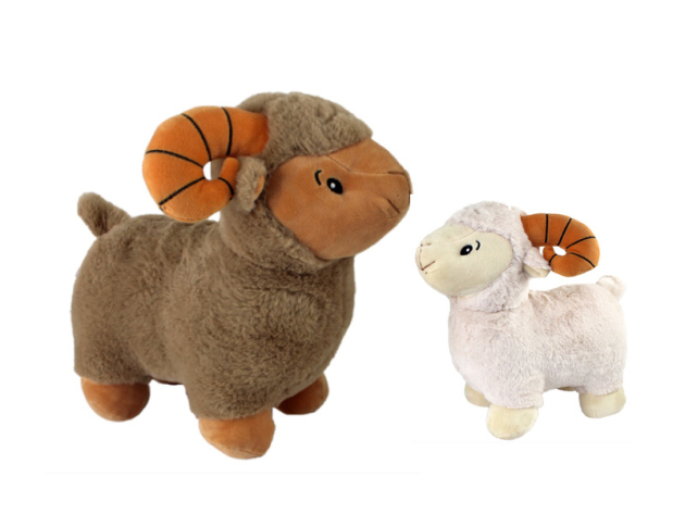 Plüsch Schaf, 27cm, 2-fach sortiert, einzeln