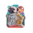 Hund mit Zubehör, einzeln