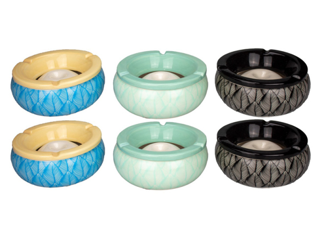 Windascher "Leafs" Keramik, Ø 20 cm, 6er Set