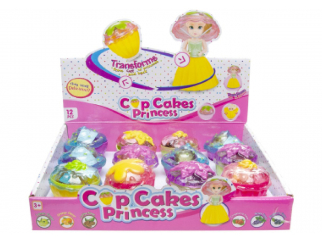 Puppe "Cup Cake Princess" Mini, 6-fach sortiert, 12er Display