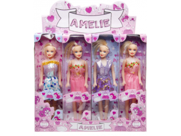 Puppe "Modern", 3-fach sortiert, 12er Set