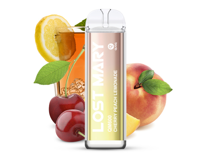 Lost Mary QM600 - Cherry Peach Lemonade (Limonade, Kirsche, Pfirsich 