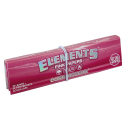 Elements Paper "Connoisseur" Pink - King Size Slim + Tips; 24 Heftchen