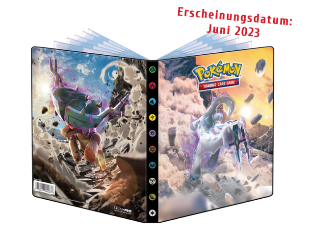 Pokémon - 4 Pocket Entwicklungen in Paldea Sammelalbum (ca. DIN A5)