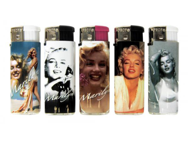 Electric Lighters "Marilyn" 50p Display