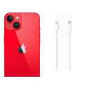 Aktion IPhone 14  - 512 GB Red + 400x ELFBAR 600 mit Nikotin & Leerdisplay
