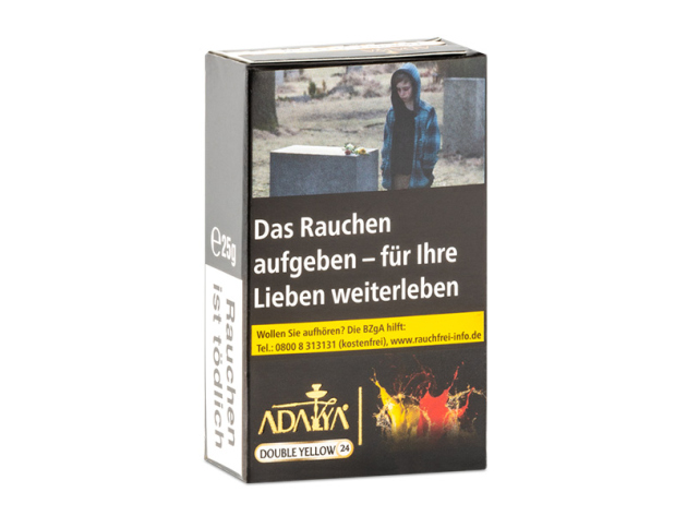 Adalya Tabak - Double Yellow (Honigmelone, Wassermelone) - 25g