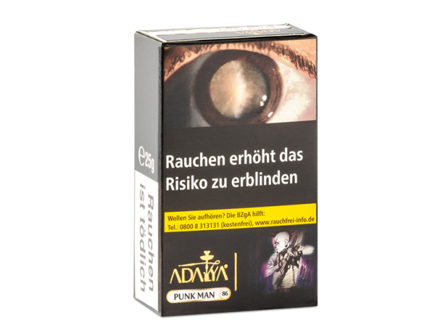 Adalya Tabak - Punk Man (Roter Beerenmix, Erdbeere) - 25g