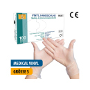 Vinyl-Medical "S" Handschuhe, 100 St./Box,...