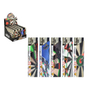 Elektrofeuerzeuge "Darts Motiv", 5-fach sort.,...